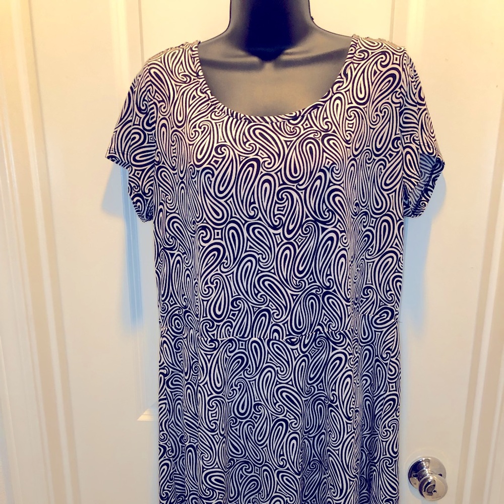 Michael Kors black and white dress